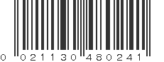 UPC 021130480241