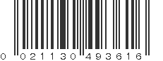 UPC 021130493616