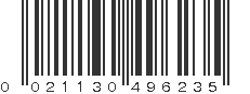 UPC 021130496235