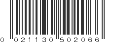 UPC 021130502066