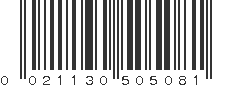 UPC 021130505081