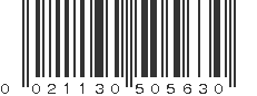 UPC 021130505630