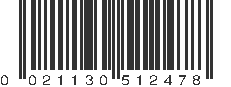 UPC 021130512478