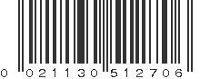 UPC 021130512706