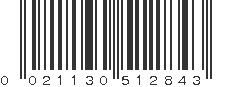 UPC 021130512843