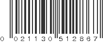 UPC 021130512867