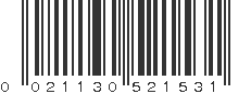 UPC 021130521531