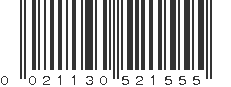 UPC 021130521555