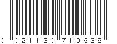 UPC 021130710638