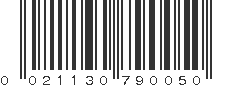 UPC 021130790050