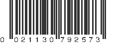 UPC 021130792573