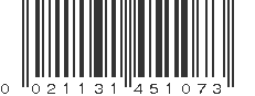 UPC 021131451073