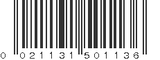 UPC 021131501136