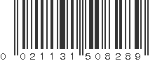 UPC 021131508289