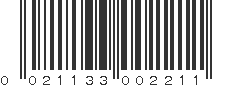 UPC 021133002211