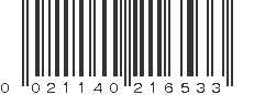 UPC 021140216533