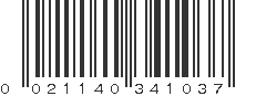 UPC 021140341037