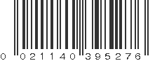 UPC 021140395276