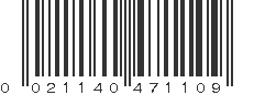 UPC 021140471109