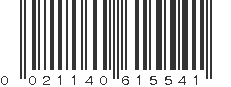 UPC 021140615541