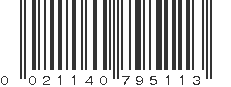 UPC 021140795113