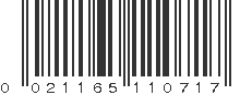 UPC 021165110717