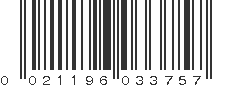 UPC 021196033757