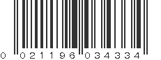 UPC 021196034334