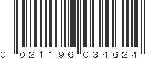 UPC 021196034624