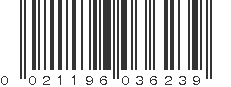 UPC 021196036239