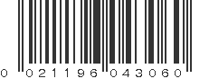 UPC 021196043060