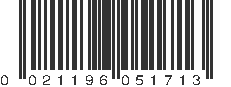 UPC 021196051713