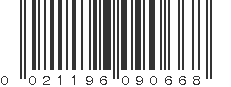 UPC 021196090668