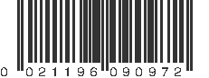 UPC 021196090972