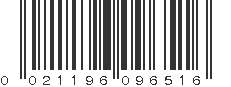 UPC 021196096516