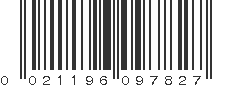 UPC 021196097827