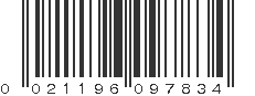 UPC 021196097834