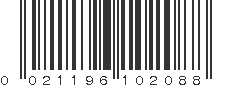 UPC 021196102088