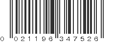 UPC 021196347526