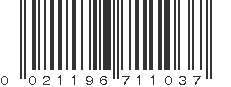 UPC 021196711037