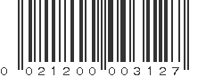 UPC 021200003127