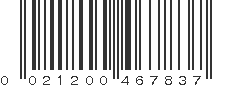 UPC 021200467837