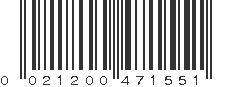 UPC 021200471551