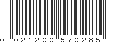 UPC 021200570285