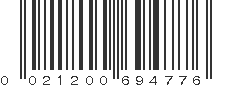 UPC 021200694776