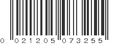 UPC 021205073255