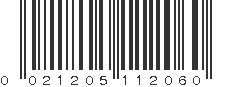 UPC 021205112060