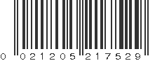 UPC 021205217529