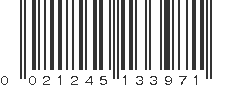 UPC 021245133971