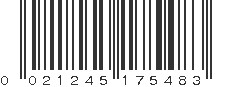 UPC 021245175483